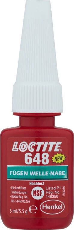 Loctite Colle D'Assemblage 648 Haute Résistance
