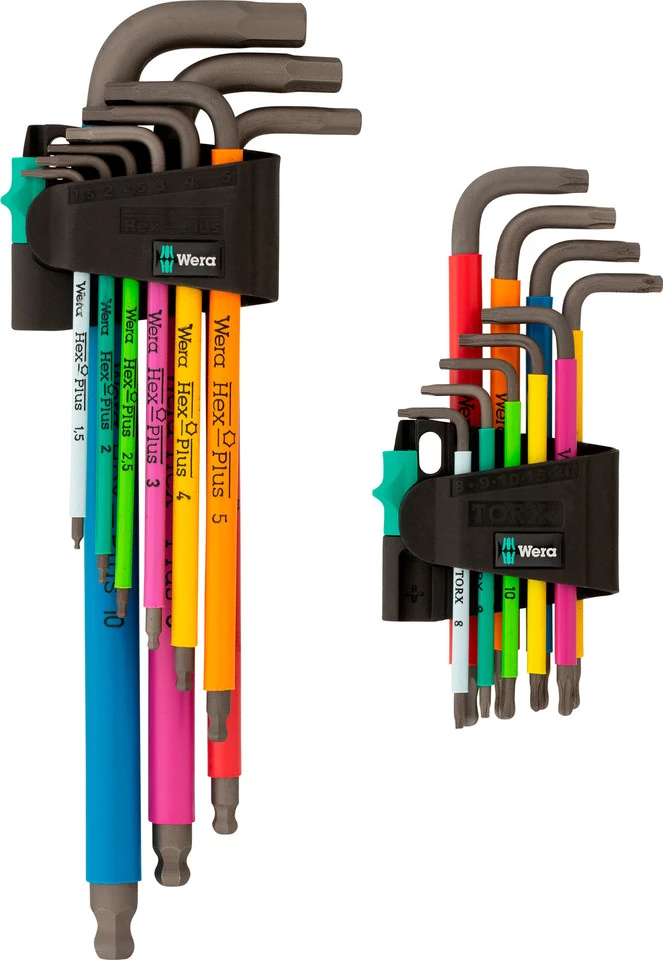 Wera Set De Clef Coudées Torx + Hex-Plus 3 Wera Set De Clef Coudées Torx + Hex-Plus