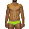 Maillot De Bain Homme Boxer Disseny Fluor Verd Vert -Sportifs Équipements Magasin banador hombre waterpolo fluor verd