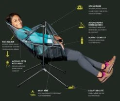 NEMO EQUIPMENT Nemo Stargaze Recliner Luxury -Sportifs Équipements Magasin chaise stargaze recliner luxury 13