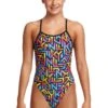Maillot De Bain Funkita Fille Single Strap - Brand Galaxy -Sportifs Équipements Magasin fs16g brand galaxy 01