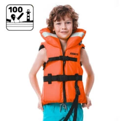 GILET DE SAUVETAGE JOBE COMFORT BOATING VEST ENFANT ORANGE -Sportifs Équipements Magasin gilet de sauvetage jobe comfort boating vest enfant orange 1