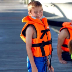 GILET DE SAUVETAGE JOBE COMFORT BOATING VEST ENFANT ORANGE -Sportifs Équipements Magasin gilet de sauvetage jobe comfort boating vest enfant orange 6