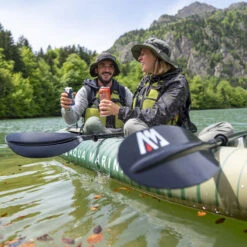 KAYAK GONFLABLE AQUA MARINA CALIBER PECHE -Sportifs Équipements Magasin kayak gonflable aqua marina caliber peche 11