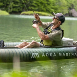 KAYAK GONFLABLE AQUA MARINA CALIBER PECHE -Sportifs Équipements Magasin kayak gonflable aqua marina caliber peche 8