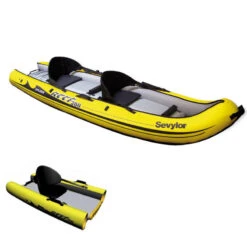KAYAK GONFLABLE SEVYLOR REEF 300 -Sportifs Équipements Magasin kayak gonflable sevylor reef 300 6