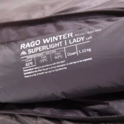 Helsport Rago Superlight Winter Lady 30 Helsport Rago Superlight Winter Lady -Sportifs Équipements Magasin sac de couchage helsport rago superlight winter lady 12