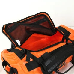 Sac De Voyage étanche DUFFEL BAG 60L HOWZIT - -Sportifs Équipements Magasin sac de voyage etanche duffel bag 60l howzit orange black 9