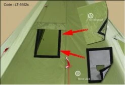 Luxe Outdoor Megahorn III -Sportifs Équipements Magasin tente luxe outdoor megahorn iii